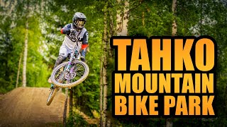 Paljon hyppyjä ja mustaa enskaa - Tahko Mountain Bike Park