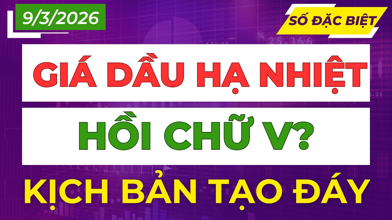 Giá Dầu Giảm: VNIndex Sắp Hồi Chữ V Hay Còn Rũ Bỏ Mạnh?
