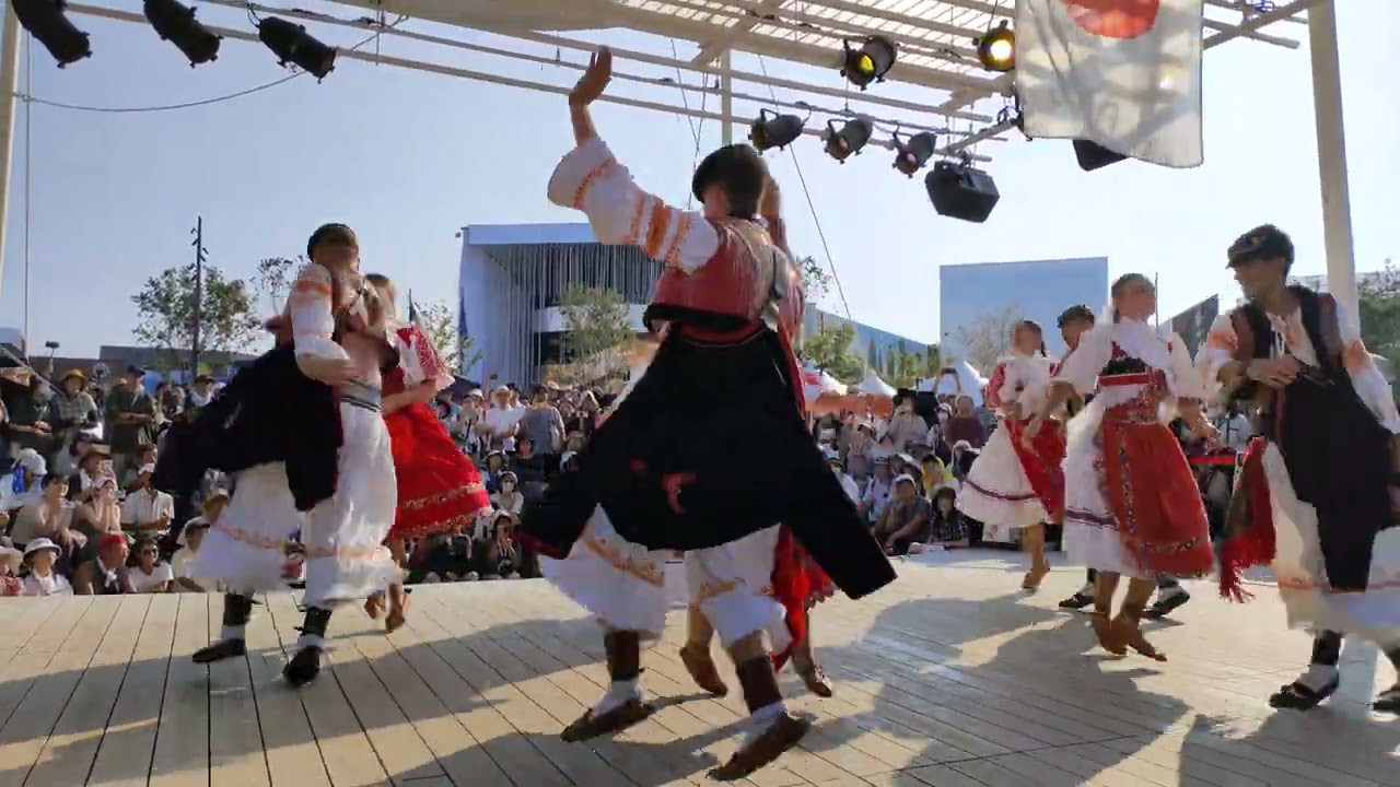 大阪・関西万博 ポップアップステージ 民族舞踊