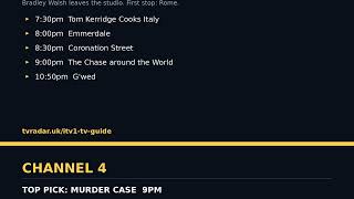 TV Guide UK Tonight: Thurs 16 Jul 2026 – Who Do You Think You Are?, Fake or Fortune? & The Traitors