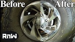 How to Clean, Remove Rust, Restore and Polish Chrome Wheels - LIKE A BOSS