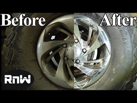 Recondition and Polish Aluminum Wheels