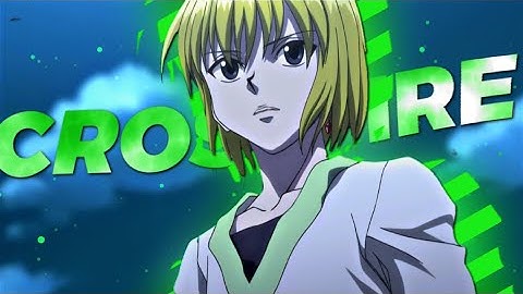 Kurapika vs Uvogin-Crossfire [AMV/EDIT] Edgy-Rotate