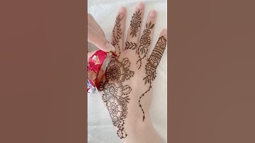easy henna tutorial, easy mehndi tutorial, mehendi design #henna #mehndi #mehnditutorial #hennaart
