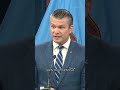 Hegseth calls Trump a "president of peace," says he "chose mercy" on ceasefire