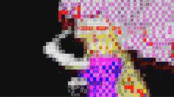 Bad Apple - ASCII (Colored version)