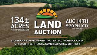 Chandler, IN Farmland Auction   WilsonAuctions com