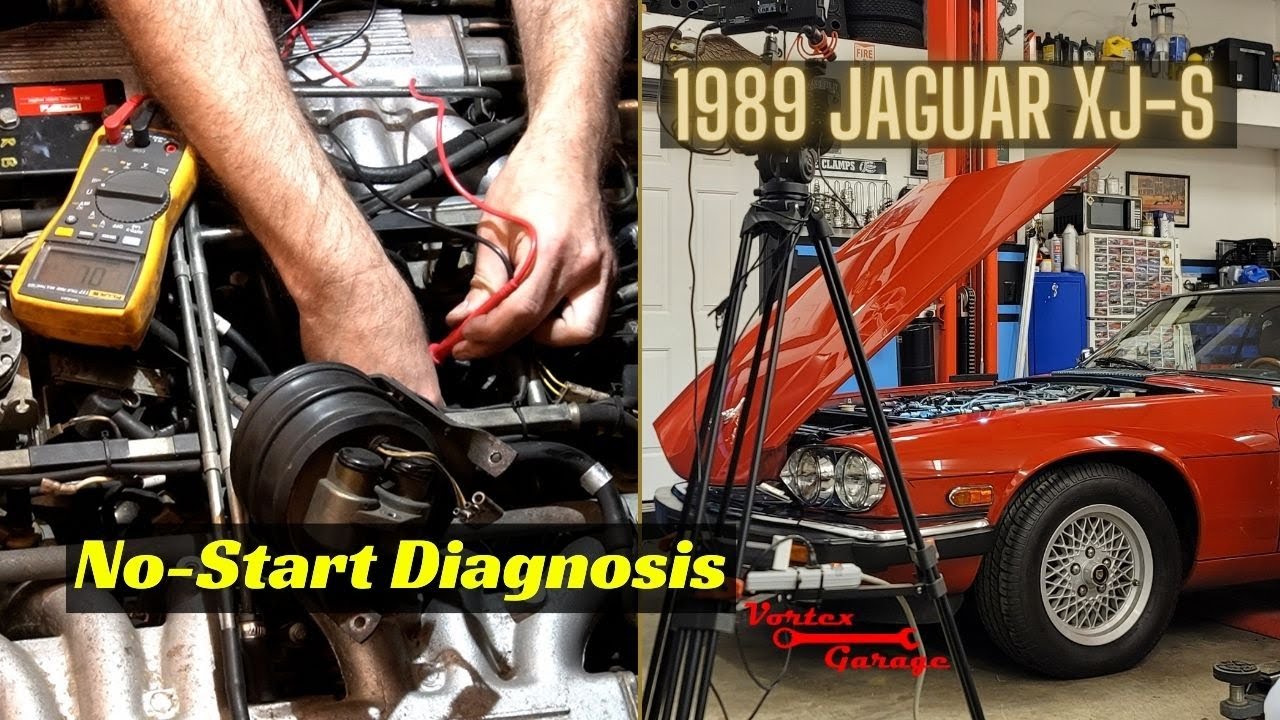 Можно ли выяснить, почему этот Jaguar V12 не заводится? Диагностика — Jaguar XJS 1989 года
