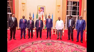 MUSEVENI welcomes Presidents for IGAD & NAM Summits at State House, speaks out on WAR in Sudan