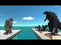 Challenge Simulation: Kong Encounters Shadow Godzilla and Monsterverse Creatures in ARBS