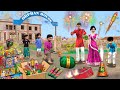 Etne Saare Crackers Khareed Liye Rocket Suteli Pots Diwali Pataka Shopping Hindi Kahani Comedy Video