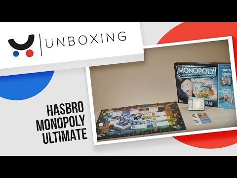 Stalo žaidimas Monopolis su elektronine bankininkyste Hasbro Monopoly Ultimate Rewards