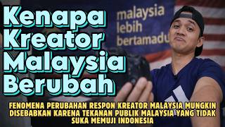Kreator Malaysia Berubah Karena tekanan Publik disana?
