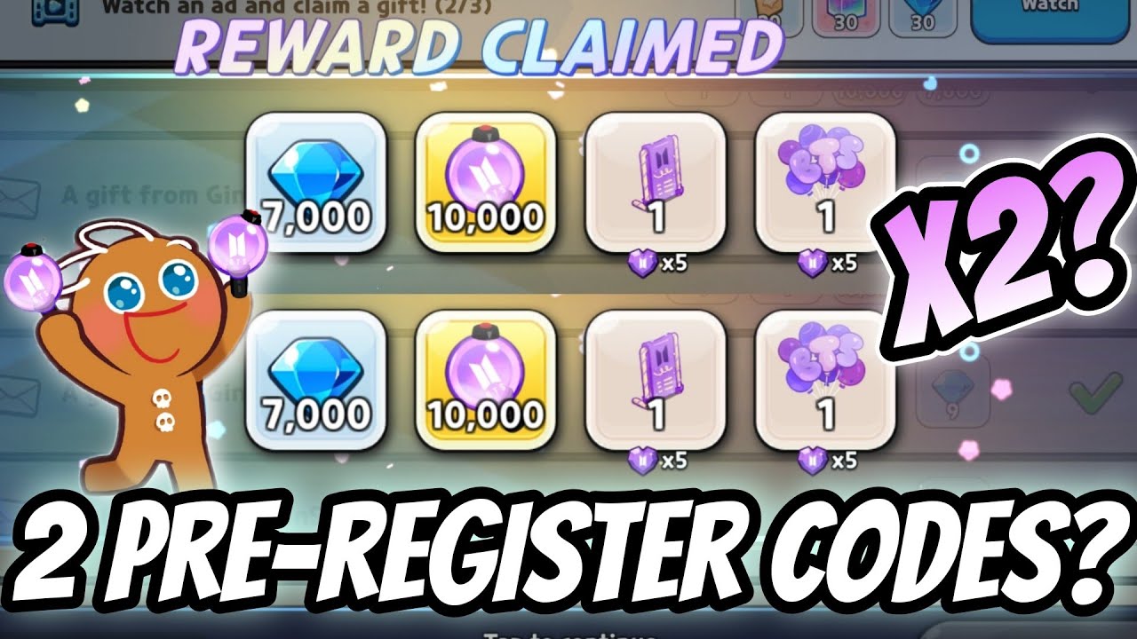 ⚠️4 COUPON CODES?⚠️REDEEM Preregistration CODES for 7K Crystals and