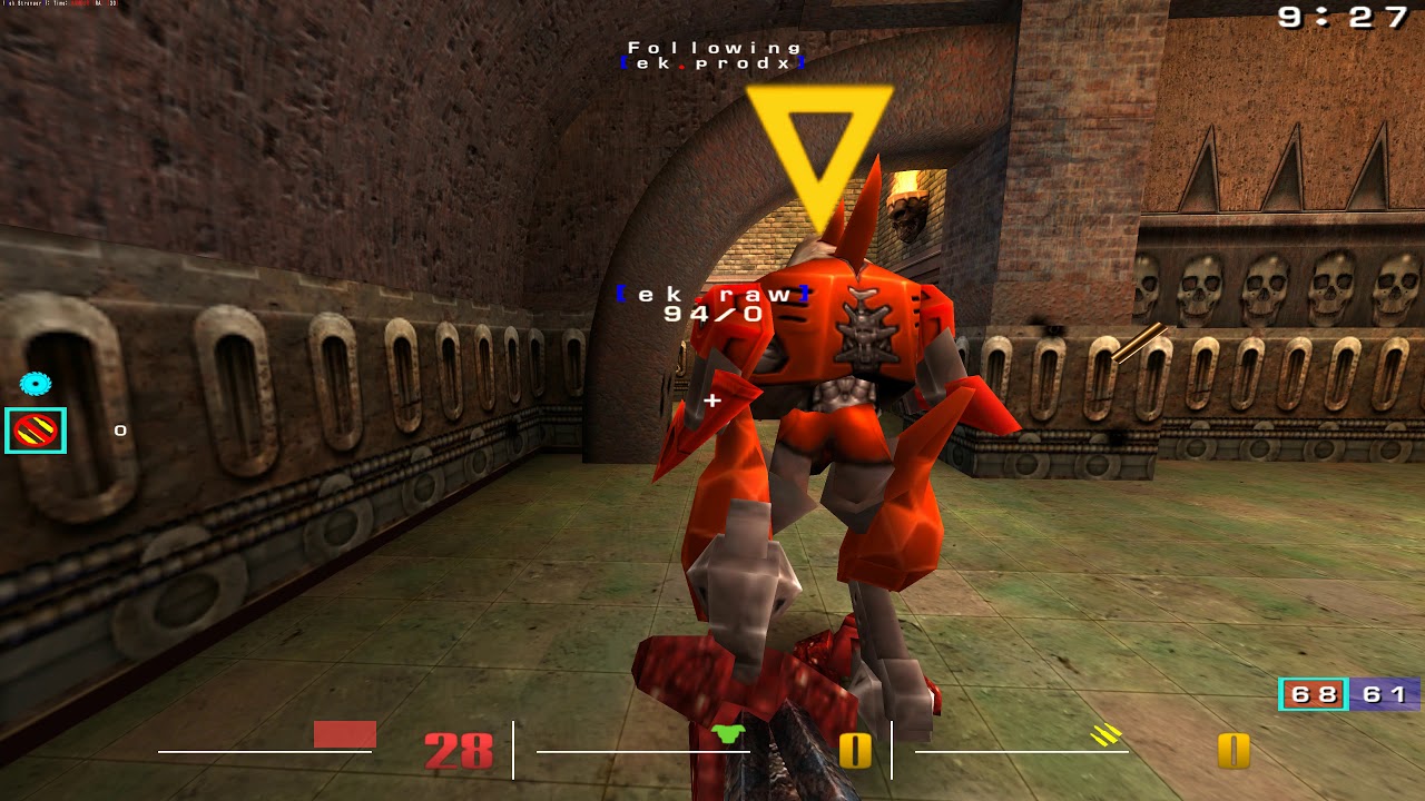 Quake 3 OSP: PRODX Team Play Elitekillers Q3dm7