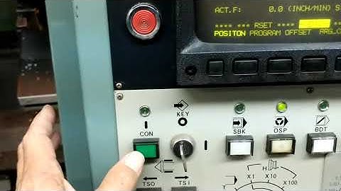 power on and spindle alarm