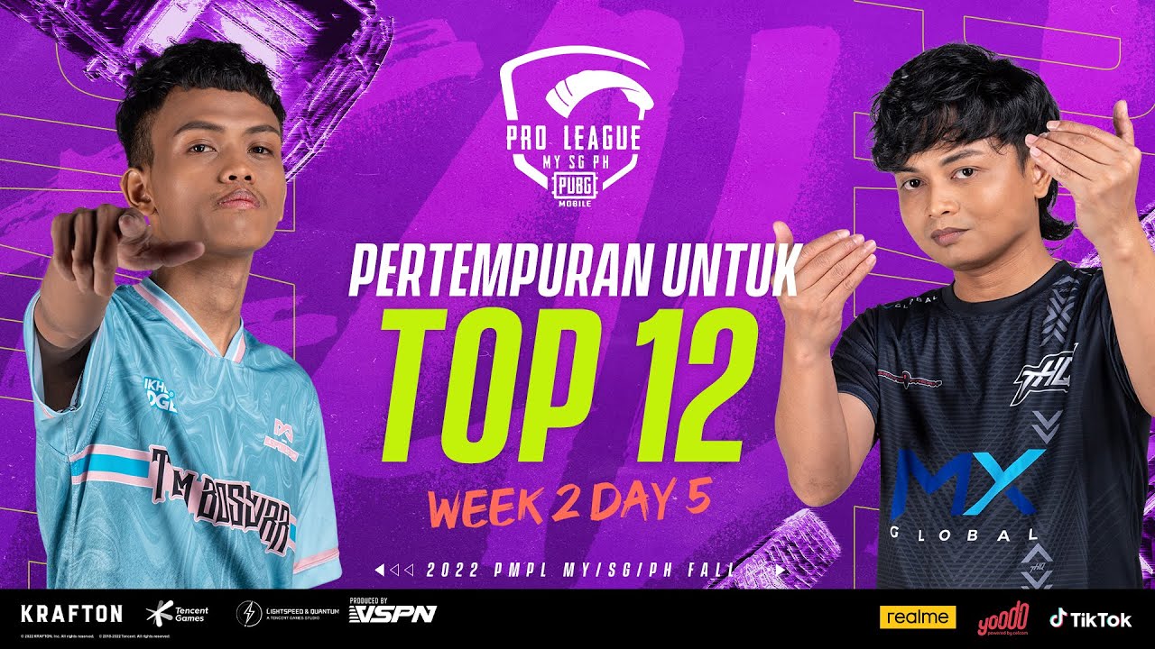 [BM] 2022 PMPL MYSGPH W2D5 | Fall | Pertempuran untuk TOP 12