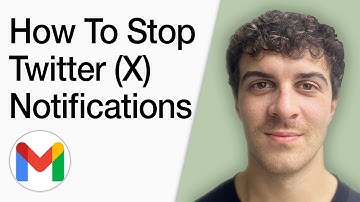 How To Stop Twitter (X) Notifications In Gmail Account - Quick And Easy ! (Full 2025 Guide)