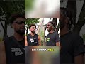 bro what did he say #prank #comedy