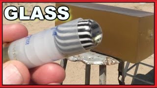 GIANT Glass Bullets  -  Ballistic Gel Test