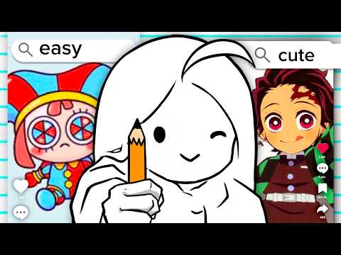I Tested VIRAL Chibi Art Tutorials