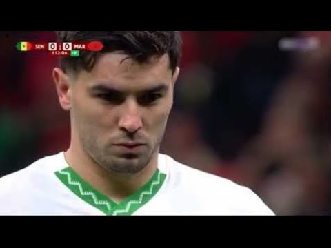 ضربة جزاء المغرب اهدرها دياز اهدرت كأس افريقيا تسديدة غريبة جدا من لاعب كبير