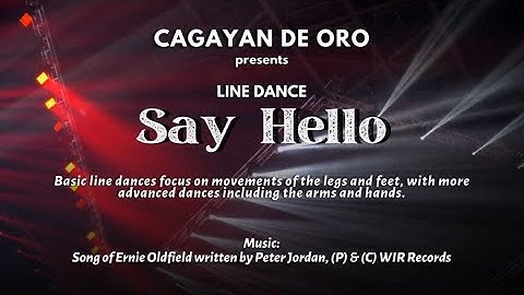 Say Hello | Line Dance | Festival Show - #16 FOT2022