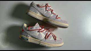 MADD | Nike Dunk Low x Off-White “Lot 33 of 50” Review & Unboxing 🔴⚡
