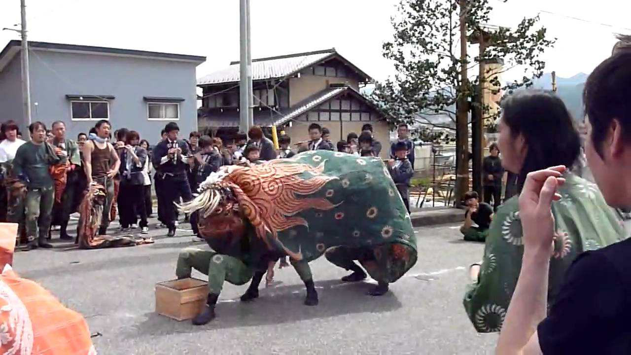 2010 古川祭 宮本組 獅子舞