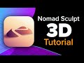 Making 3D on iPad with Nomad Sculpt