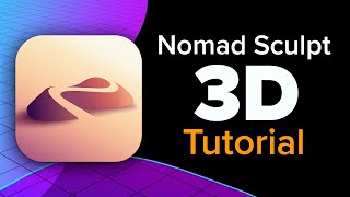 Making 3D on iPad with Nomad Sculpt