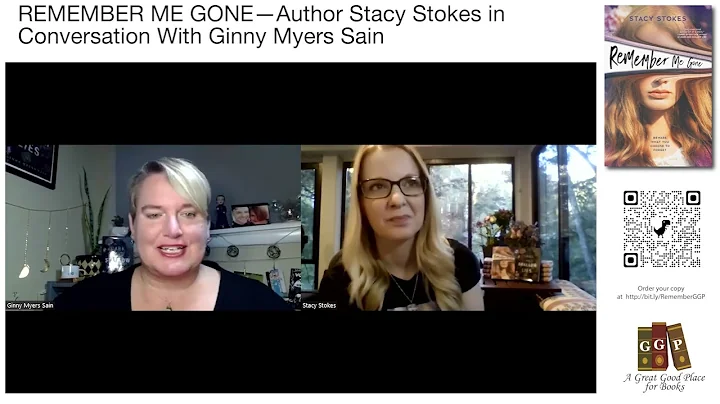REMEMBER ME GONE: Local Author Stacy Stokes In Con...