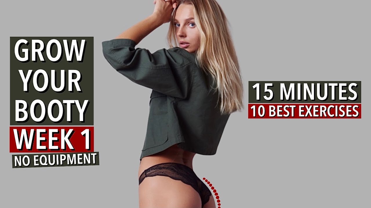 10 BASIC GLUTE EXERCISES THAT WILL GIVE YOU THE RESULTS 🍑/  BOOTY CHALLENGE (WEEK 1) /Fit By Angela