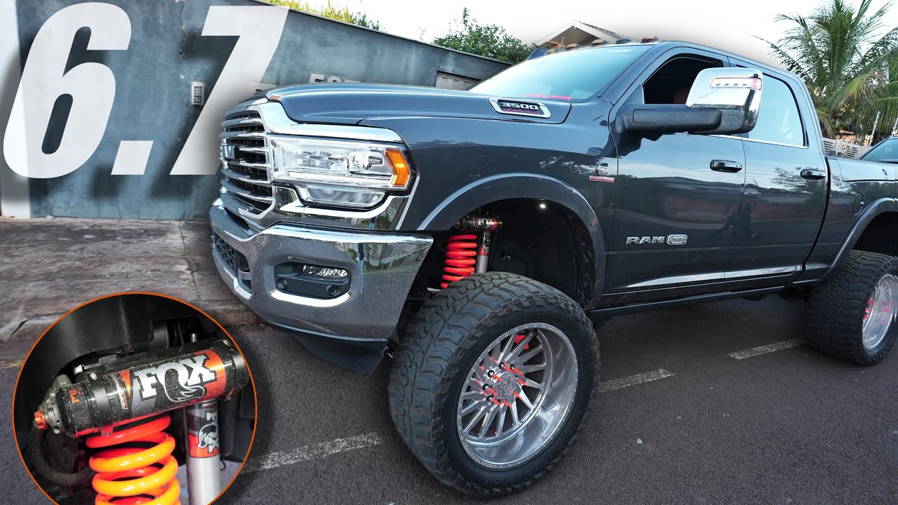 DODGE RAM  6.7 TURBO DIESEL ME IMPRESSIONOU MUITO 😱