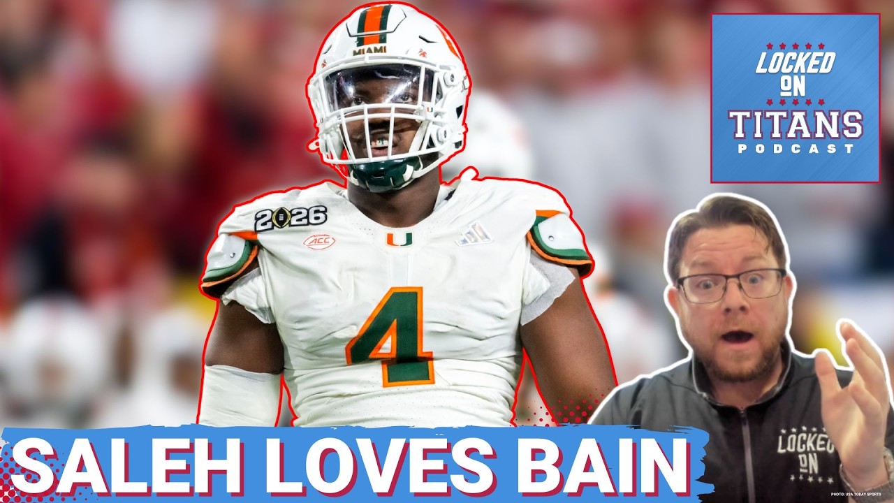 Tennessee Titans Robert Saleh LOVES Rueben Bain, Saleh’s Plan for Cam & Sweat Fits Saleh’s Scheme Tennessee Titans Robert Saleh LOVES Rueben Bain, Saleh’s Plan for Cam & Sweat Fits Saleh’s Scheme