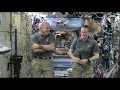 Space Station Crew Discusses Life in Space and Research with ABC News