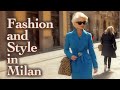 Street fashion italy april 2024 the bestdressed people teach style lessons chic milanese style