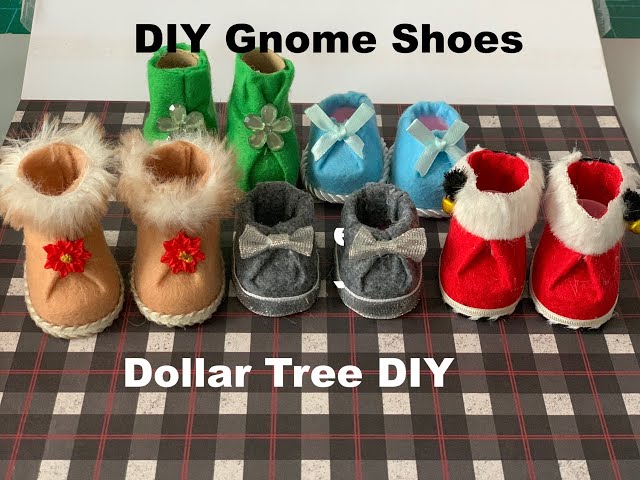 Spring Wood Gnome DIY with Dollar Tree Vinyl - Ruffles and Rain Boots