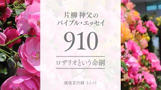 バイブル・エッセイ 910『ロザリオという命綱』（聖書朗読とミサ説教：片柳弘史神父）