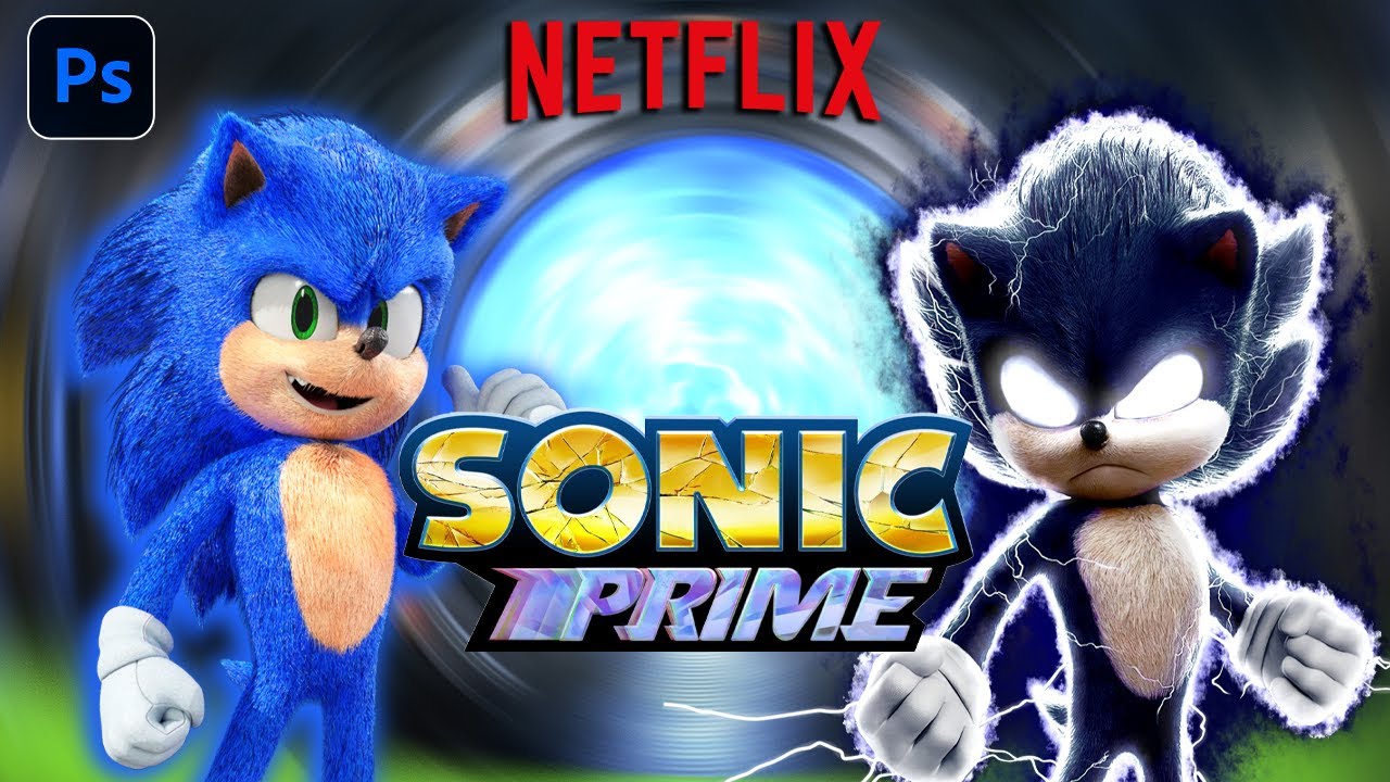 Sonic Prime Season 2 Netflix New Official Home Decor Poster Canvas