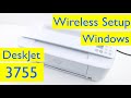 HP DeskJet 3755 - Windows Setup - Wireless  Setup - Wifi Setup