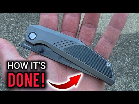 Great Example Of How To Do A Quality Knife : Ketuo Raijin