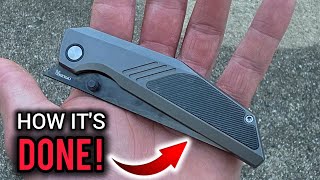 Great Example Of How To Do A Quality Knife : Ketuo Raijin