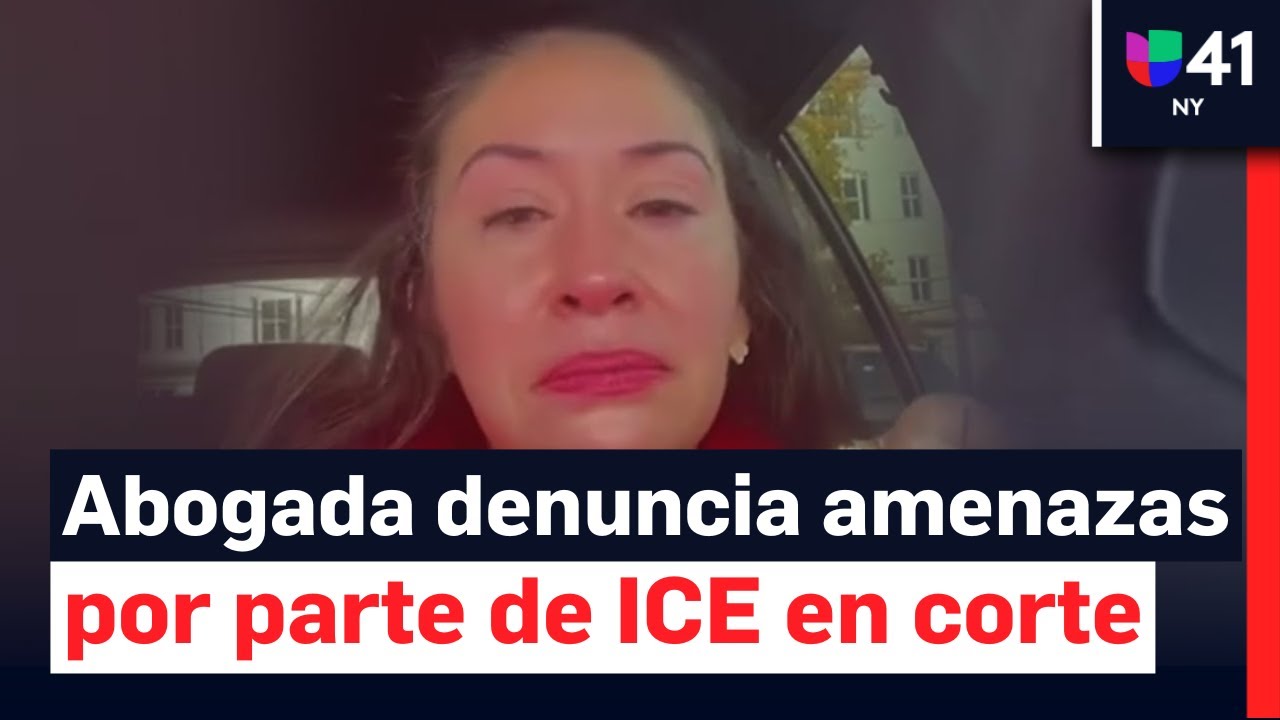 Abogada denuncia que fue amenazada por agentes de ICE: “Dijeron que me sacarían a la fuerza"