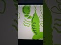 Ayuda! #artworkout #ipad #langosta #verde