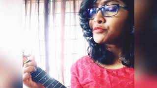 Tera ban jaunga | ukulele cover | kabir Singh | female version