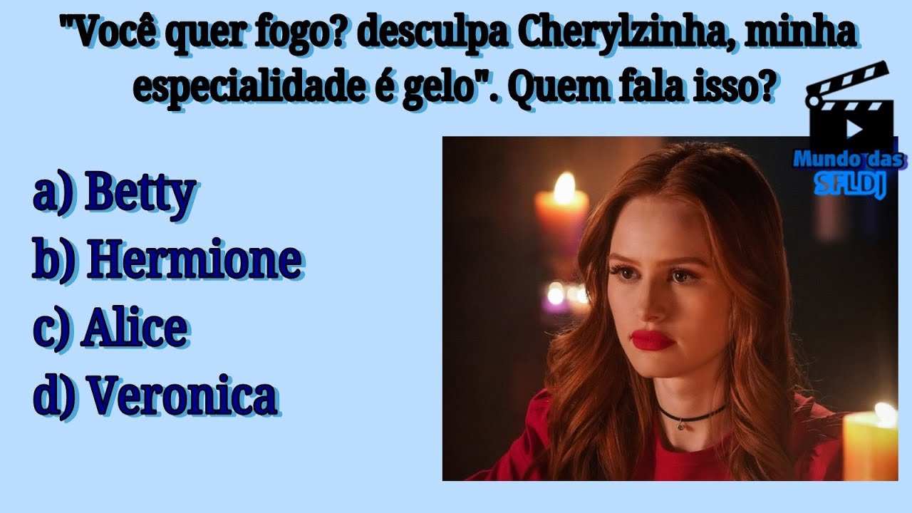 QUIZ SOBRE RIVERDALE - 1º TEMPORADA