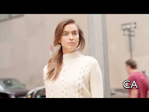 Video: Irina Shayk Met Groen Hare Verheug Aanhangers