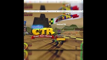 The PS1 Crash Team Racing now has ONLINE multiplayer! #ctr #ctronline #onlinectr #ps1 #retrogaming