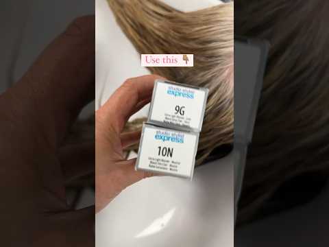Video: Blondul cenușiu acoperă părul gri?